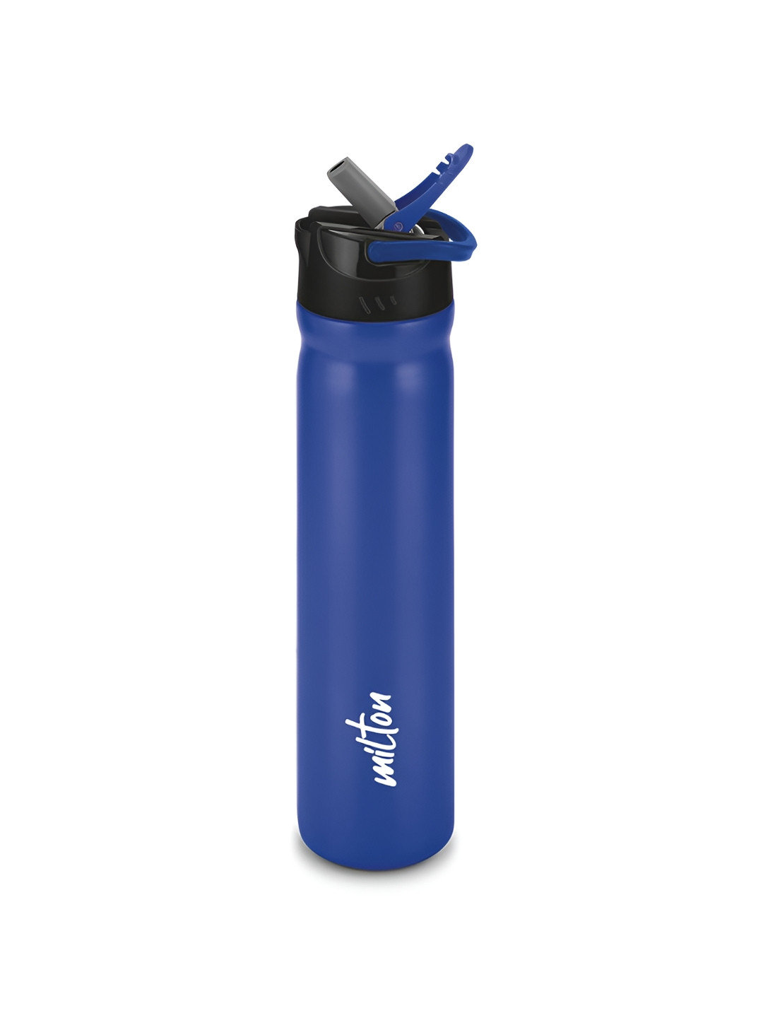 Milton Royal Blue Leak-Proof Max 800 Stainless Steel Water Bottle with Sipper Lid 700 ml