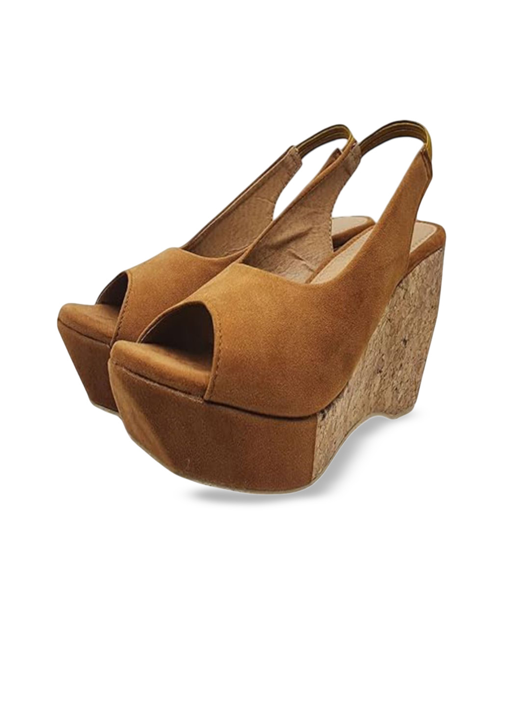 MONAQI Women Wedge Heels Peep Toes