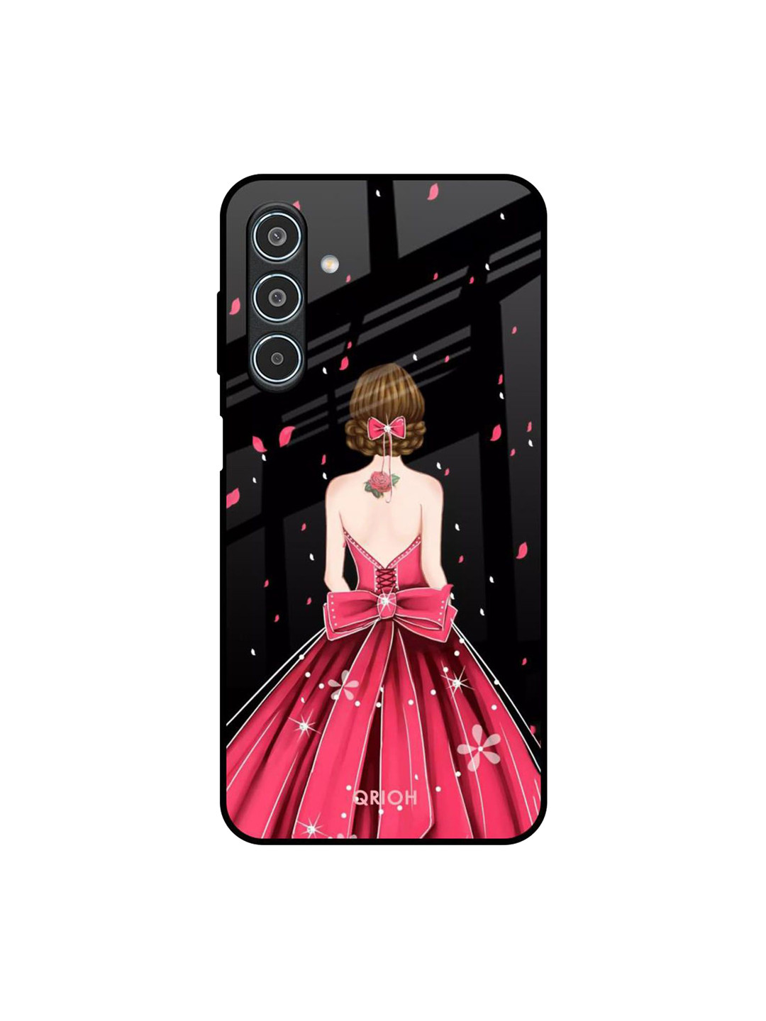 QRIOH Fashion Princess Samsung Galaxy M35 5G Impact Resistant Back Case
