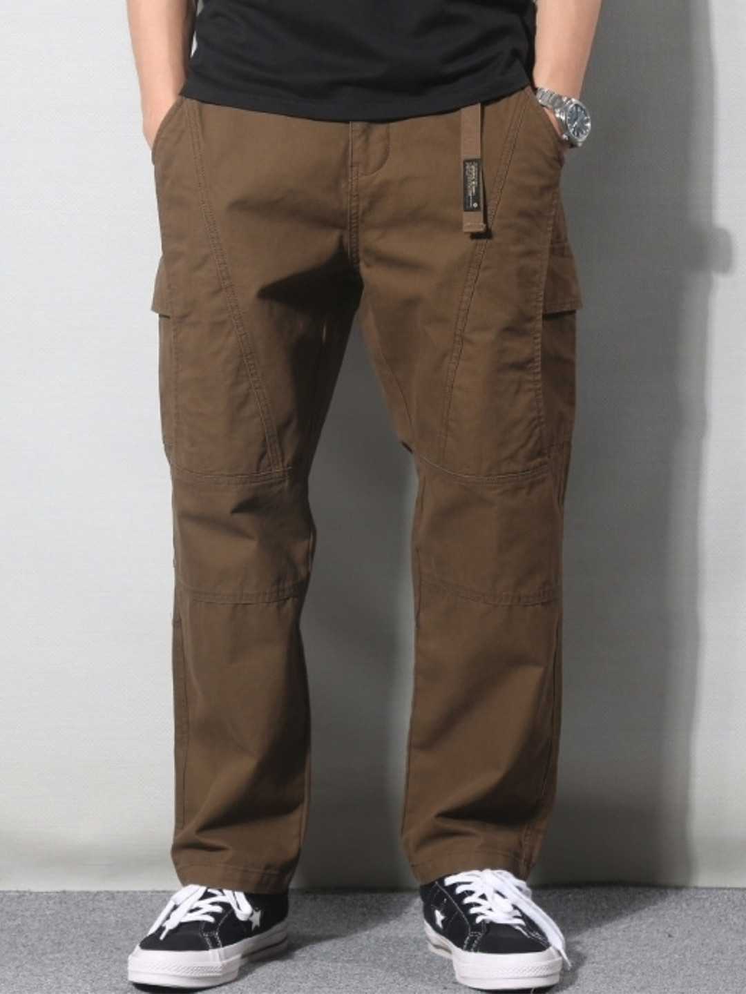 StyleCast Men Original Mid-Rise Cargos Trousers