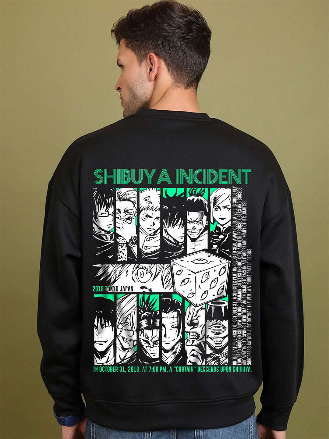 Tees Da Men Round Neck Sweatshirt