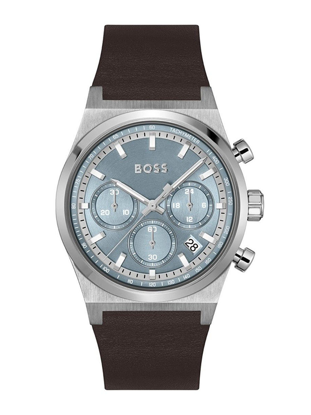 BOSS Men Dial & Leather Straps Analogue Watch 1514219