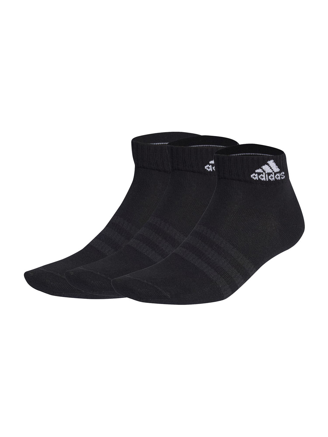 ADIDAS Unisex Pack Of 3 Cotton Ankle-length Socks