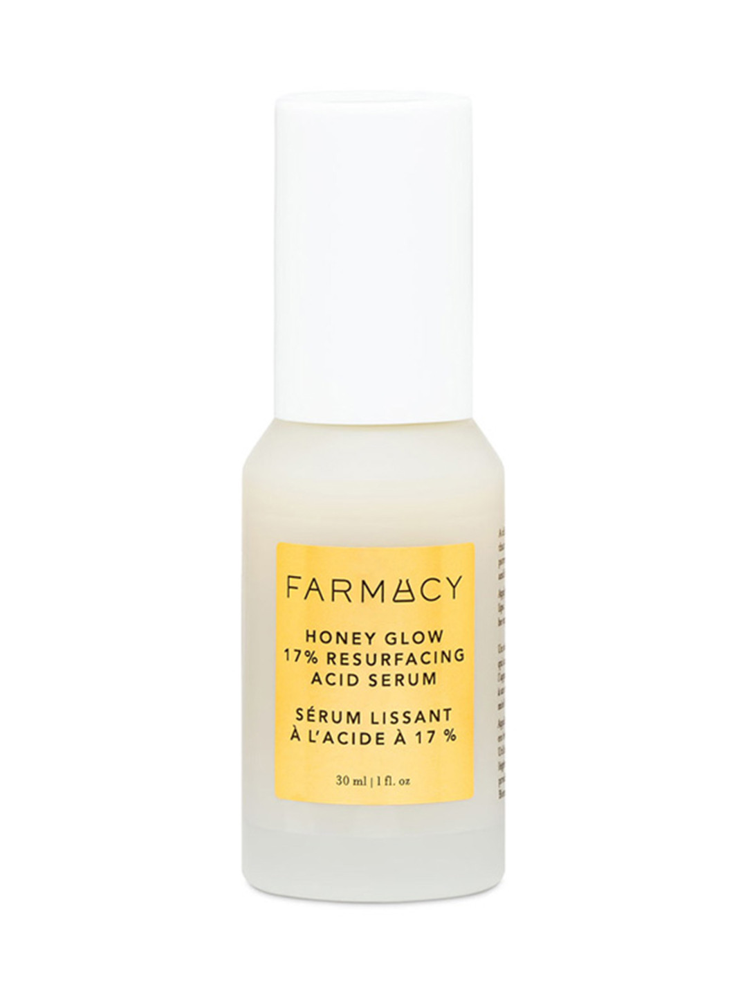 Farmacy Beauty Honey Glow 17% Resurfacing Acid Serum with Hyaluronic Acid - 30 ml