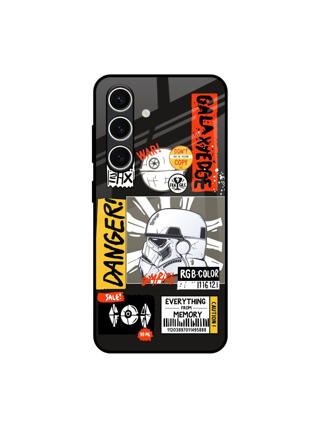 QRIOH Typography Galaxy Edge Samsung Galaxy S24 FE 5G Back Case