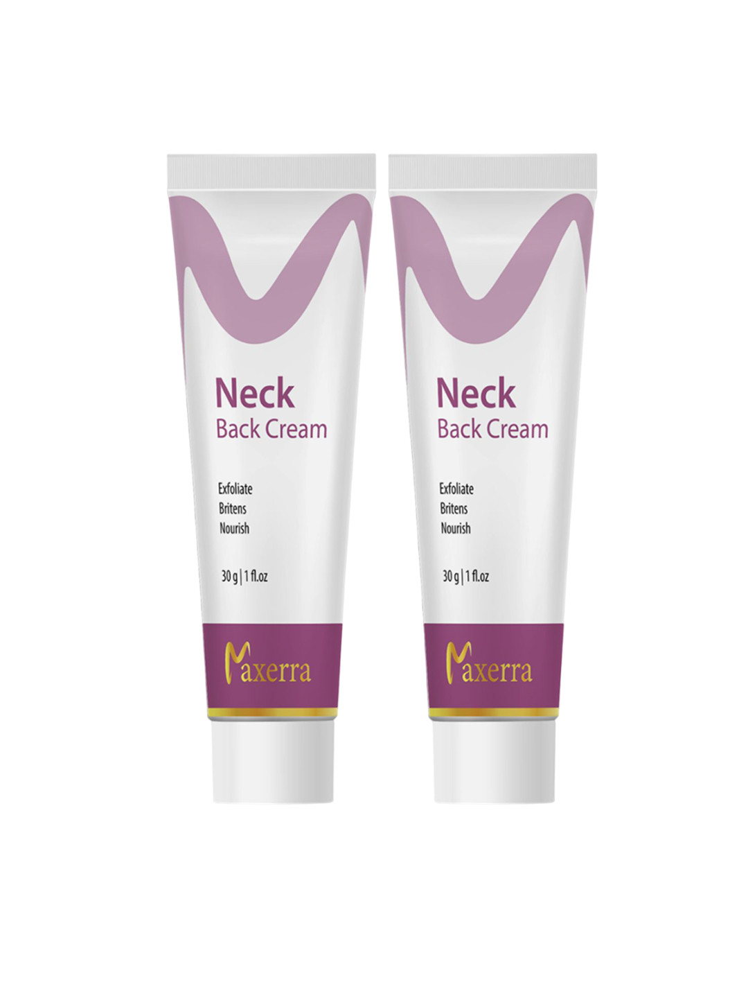 Maxerra Unisex Set Of 2 Neck Back Cream With Kojic Acid For Nourishing - 30 g Each