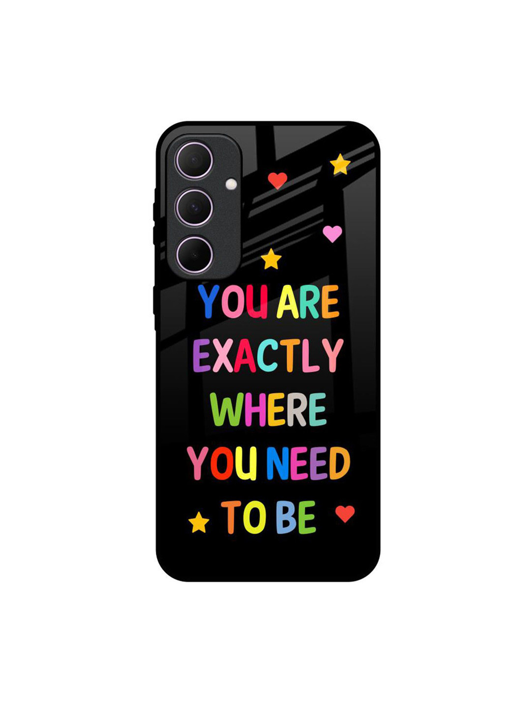 QRIOH Magical Words Samsung Galaxy A35 5G Impact Resistant Back Case