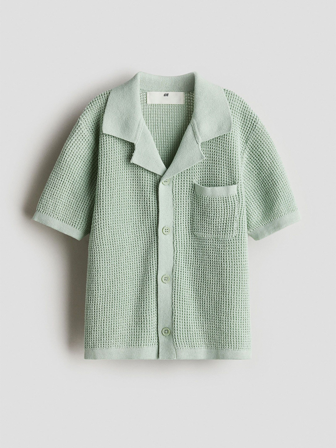 H&M Knitted Resort Shirt