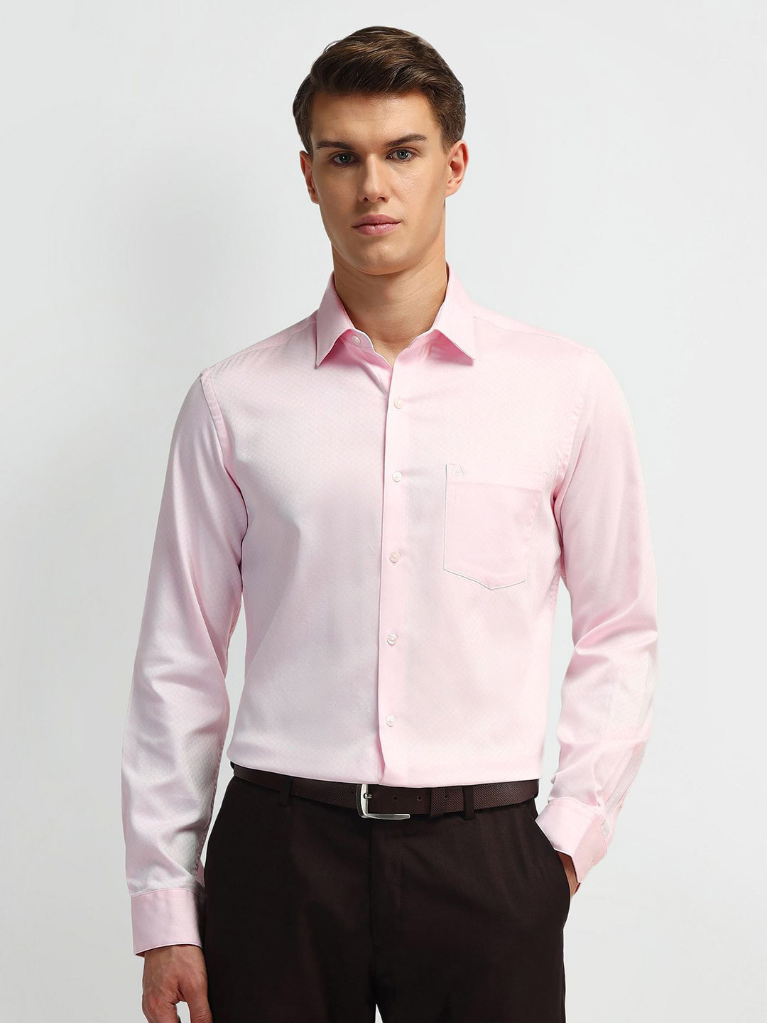 Arrow Liberty Classic Spread Collar Pure Cotton Formal Shirt