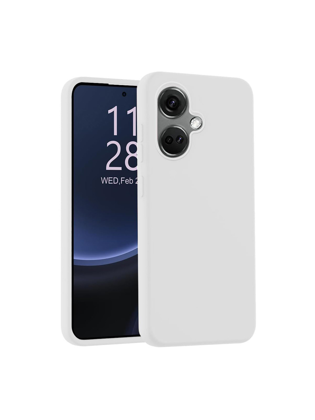 LIRAMARK Solid OnePlus Nord CE 3 5G Impact Resistant Back Case