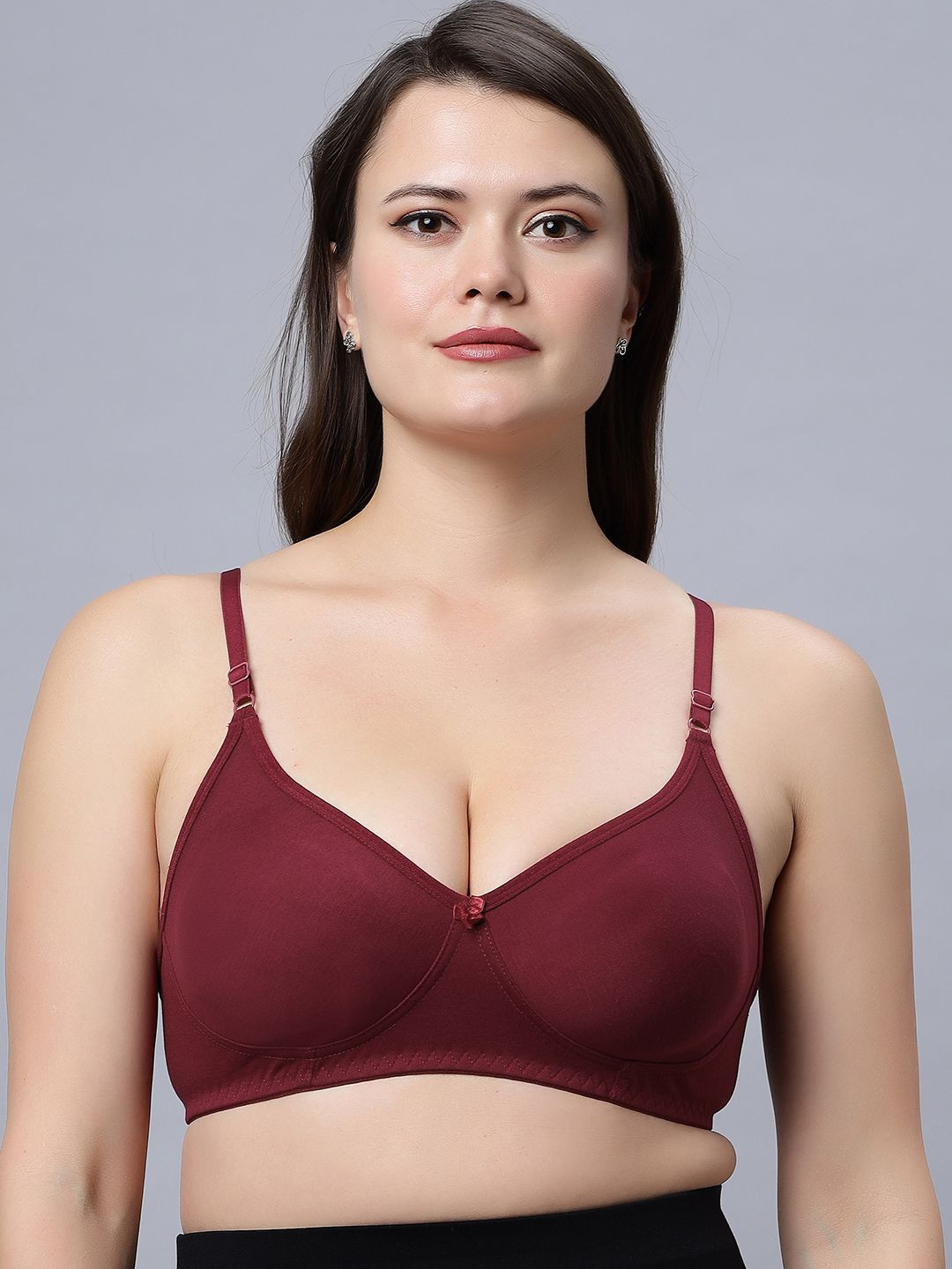 In Care Pure Cotton Non Padded Medium Coverage Cut and Sew Everyday Bra