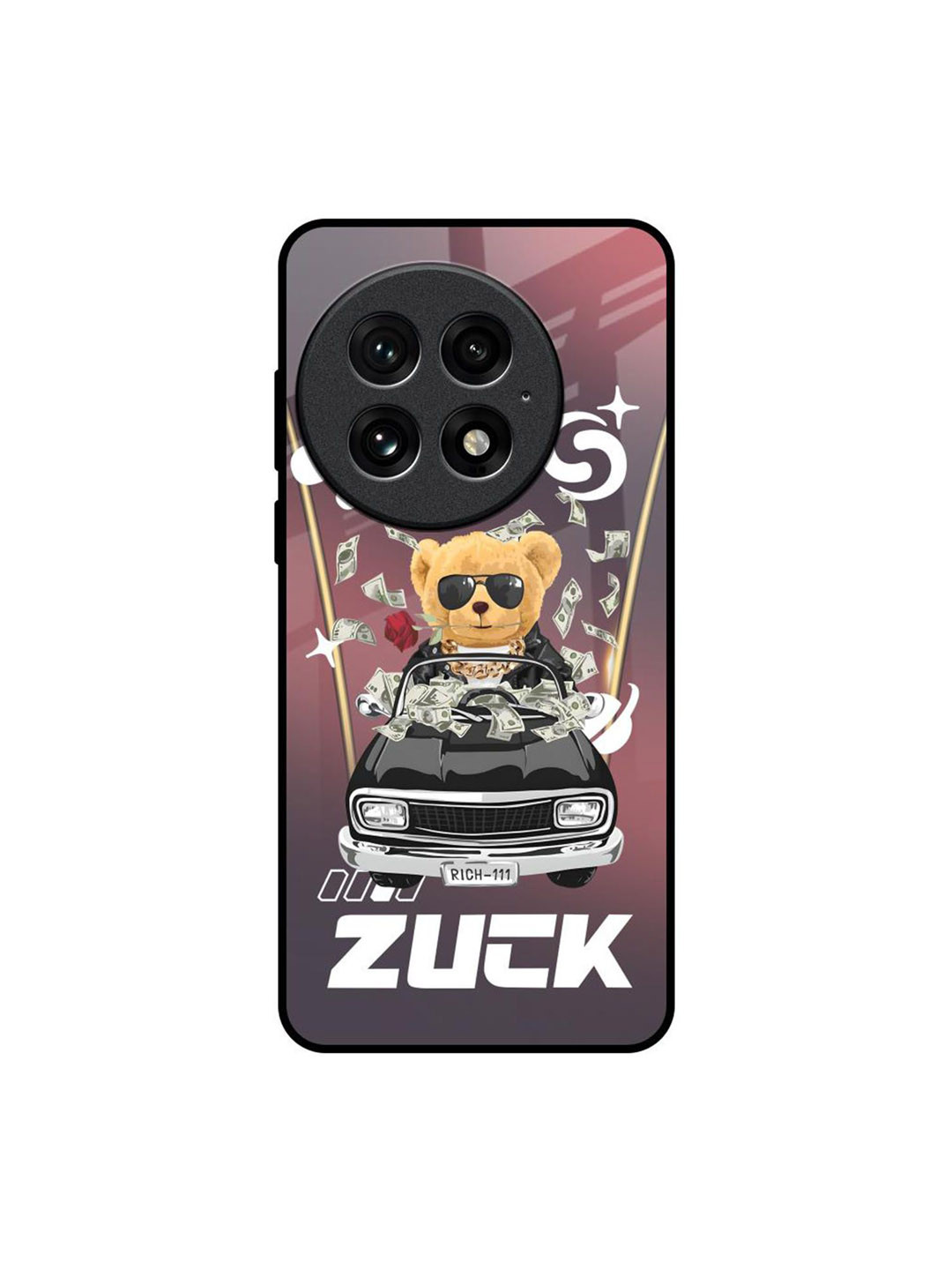 QRIOH Money Madness OnePlus 13 Impact Resistant Back Case