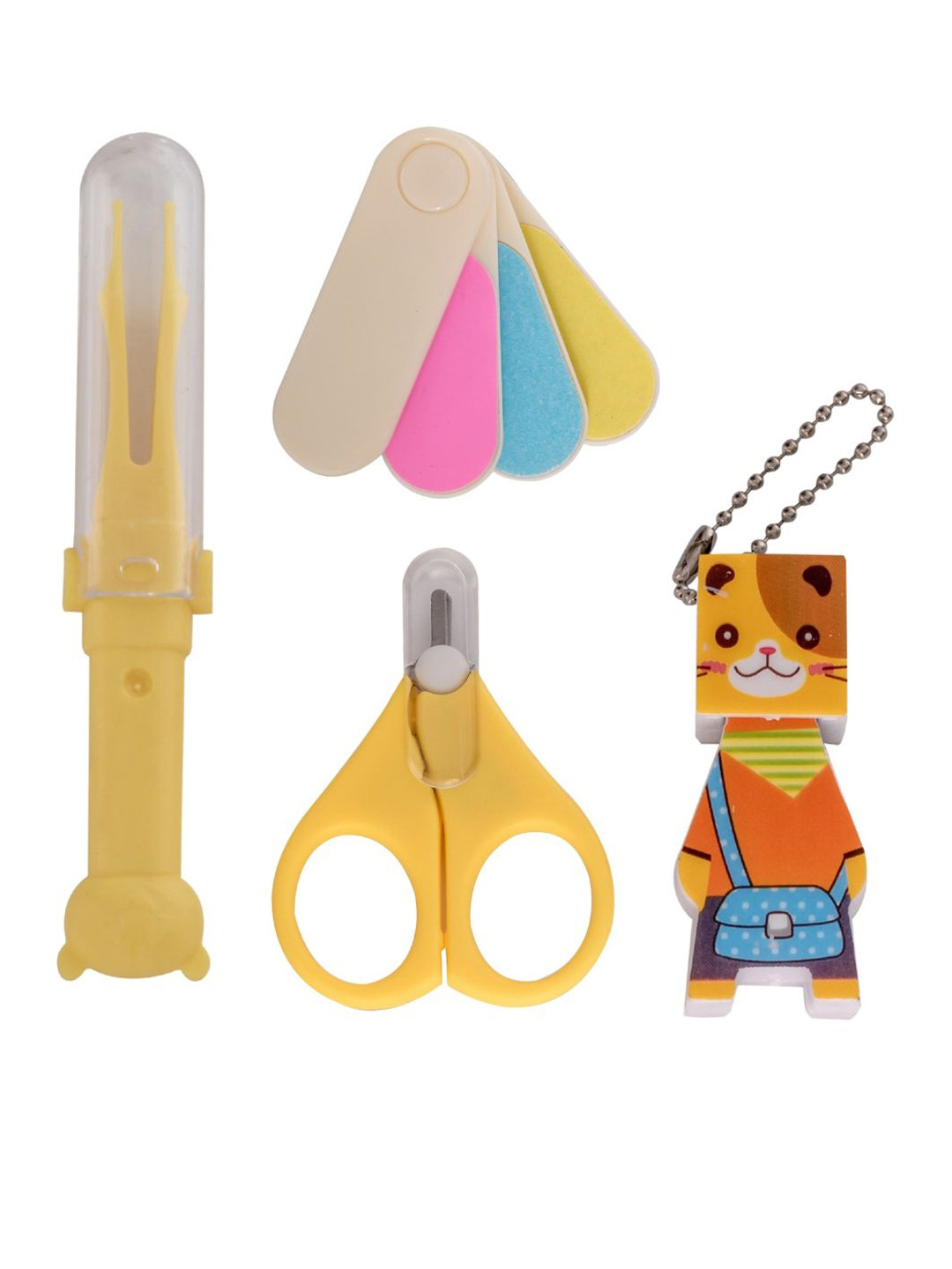 Adore Kids Set Of 4 Tetrad Stainless Steel Nail Grooming Kit