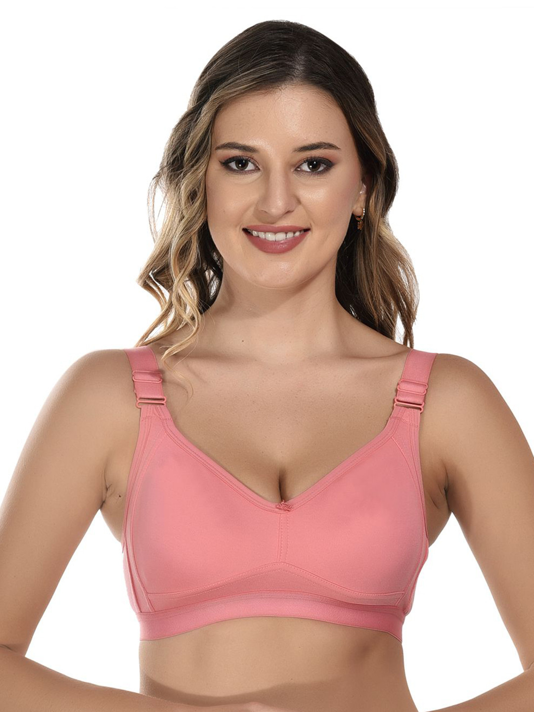 Viral Girl Dayna Full Coverage Seamless Minimizer Bra