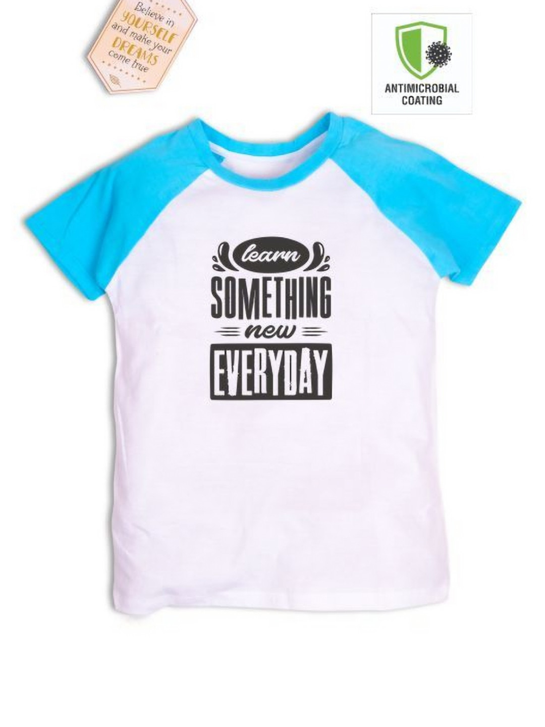 COCOON Organics Kids Typographic Printed Cotton T-shirt