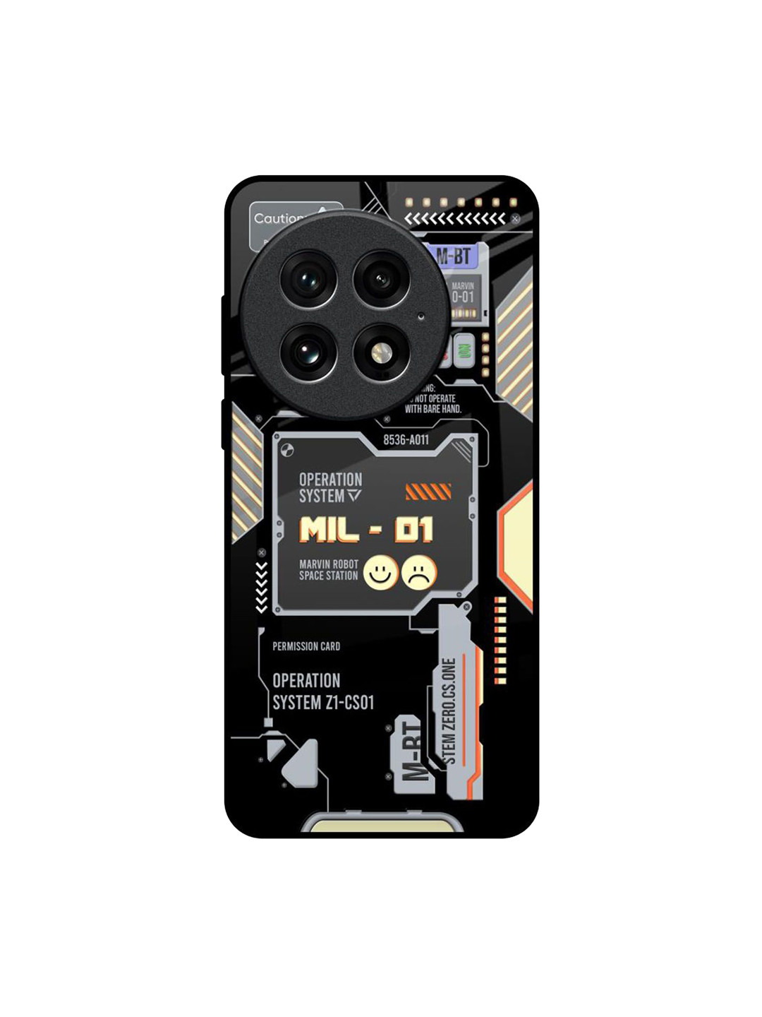 QRIOH Exposed Parts OnePlus 13 Impact Resistant Back Case