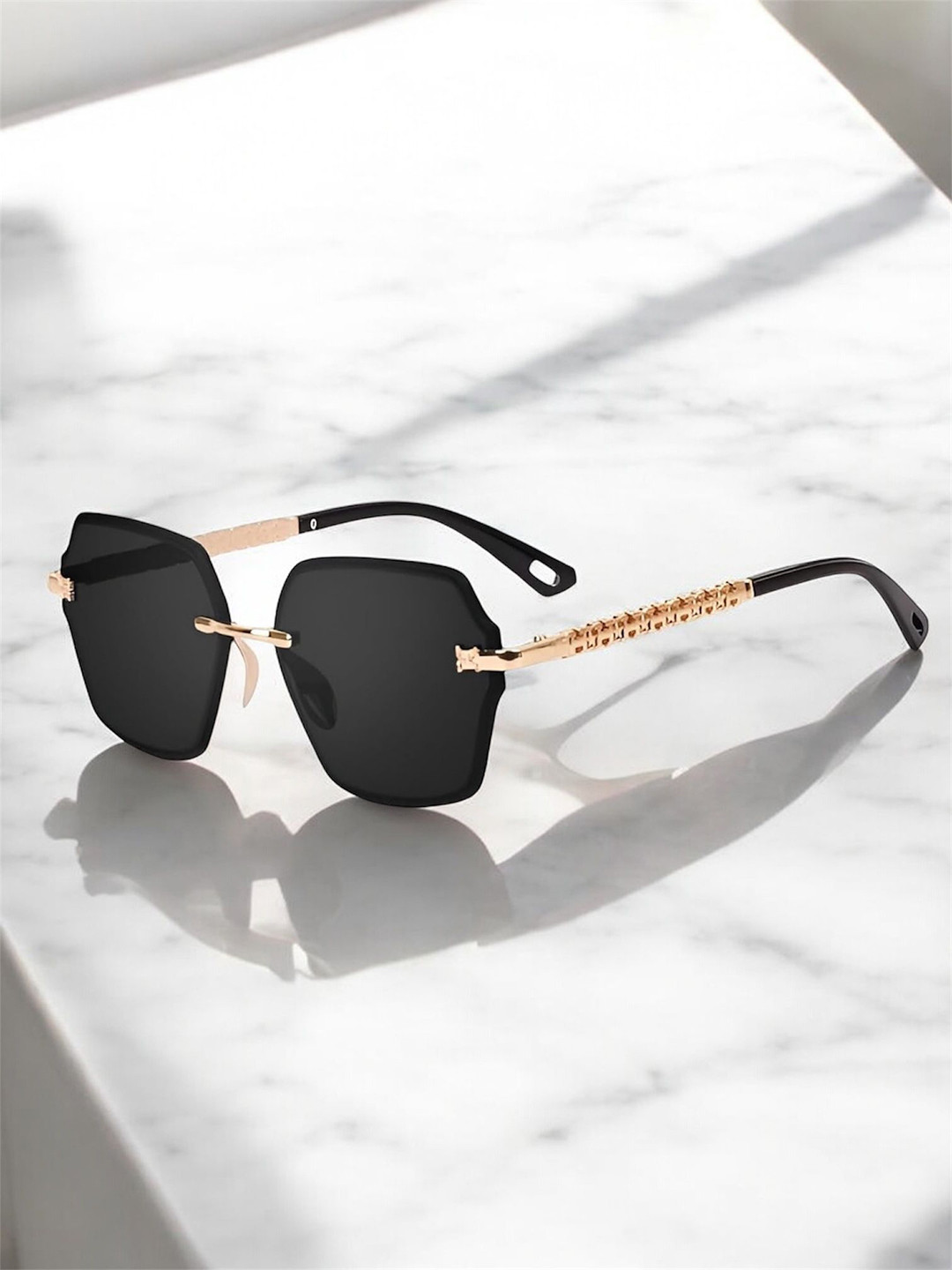 FUNGLASSES Unisex Oversized Sunglasses with UV Protected Lens WH 1181