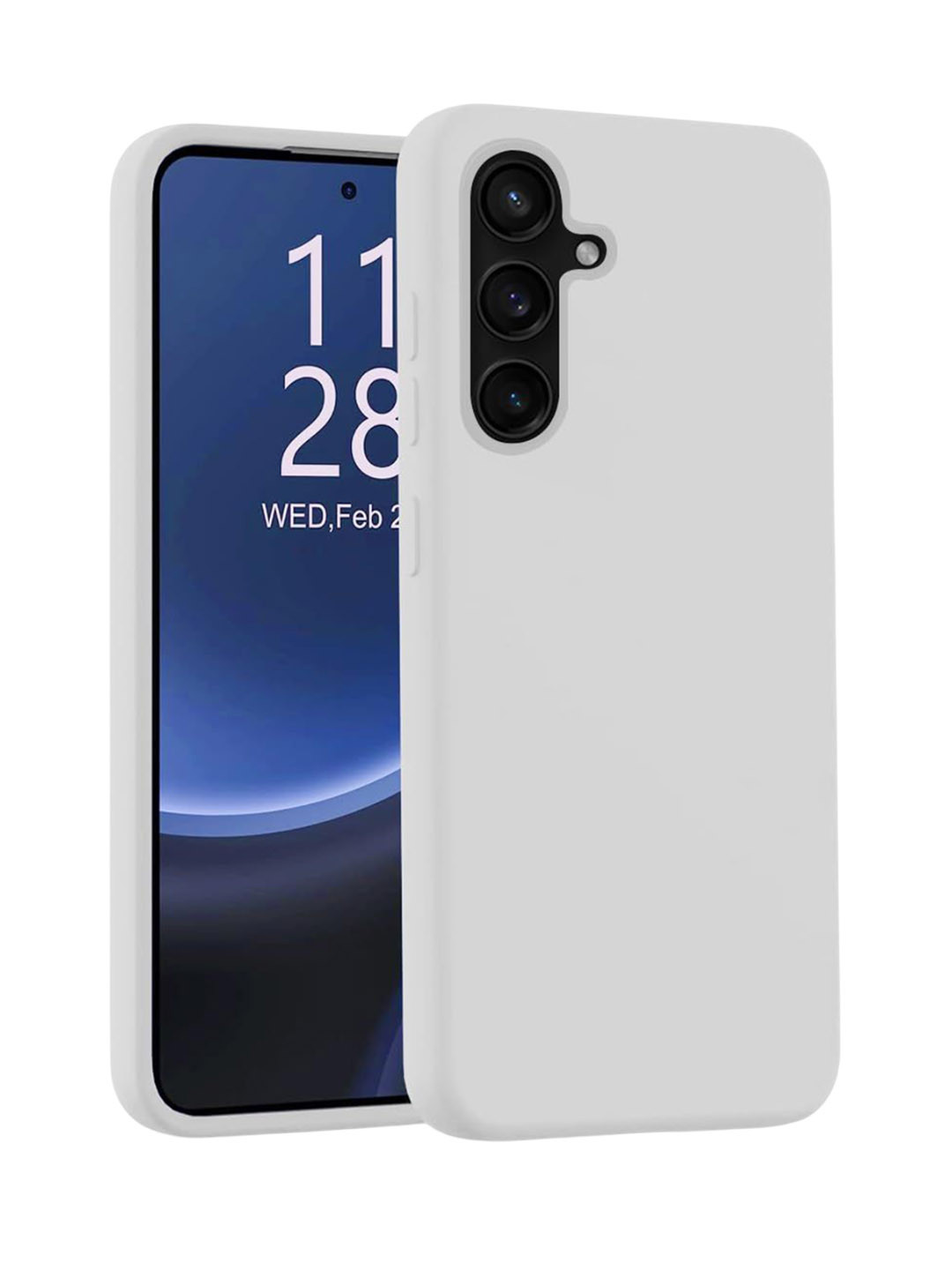 LIRAMARK Liquid Silicone Soft Back Cover Case for Samsung Galaxy S23 FE 5G