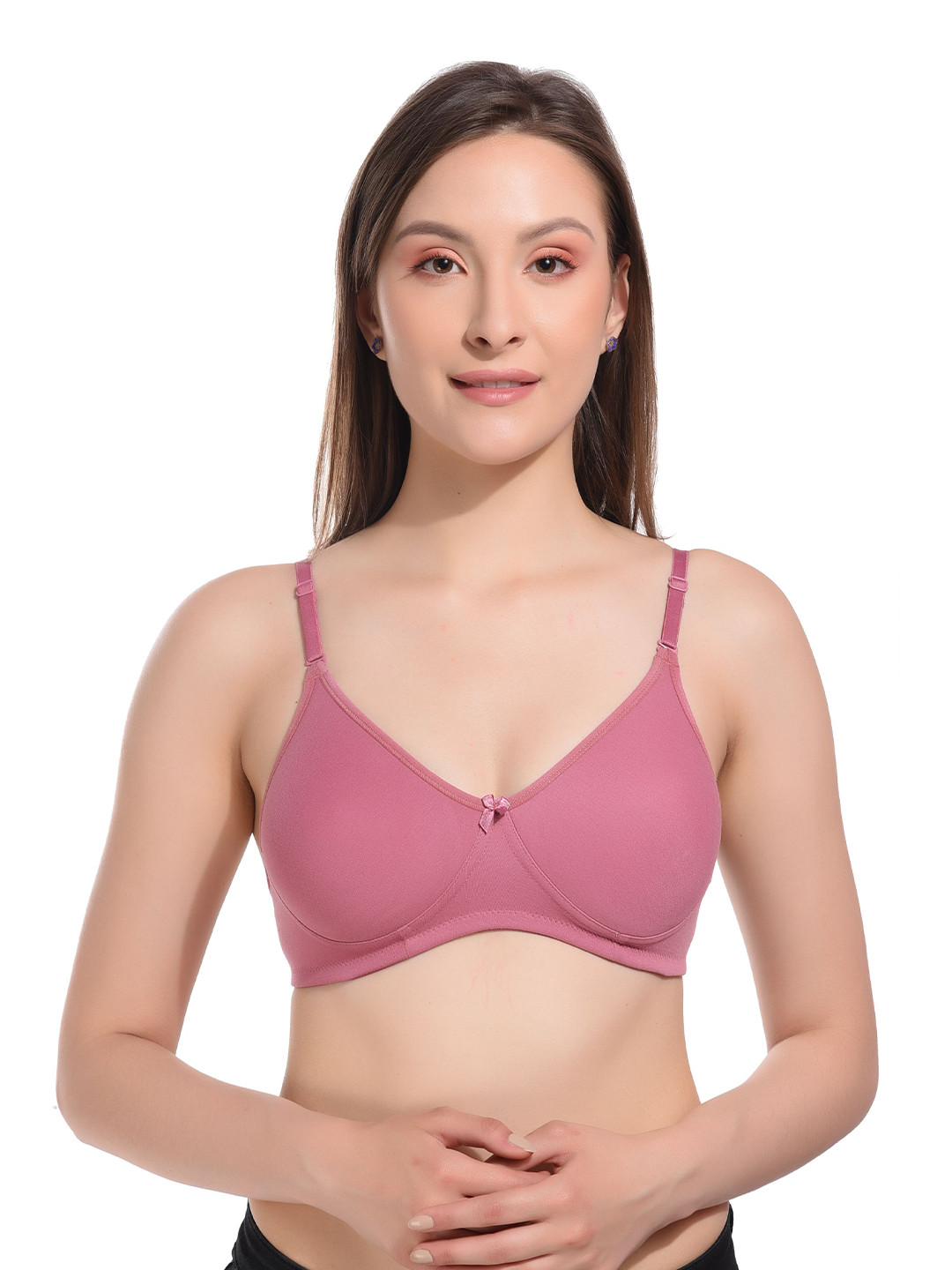 Viral Girl  Women Cotton Full Coverage Lightly Padded T-shirt Bra