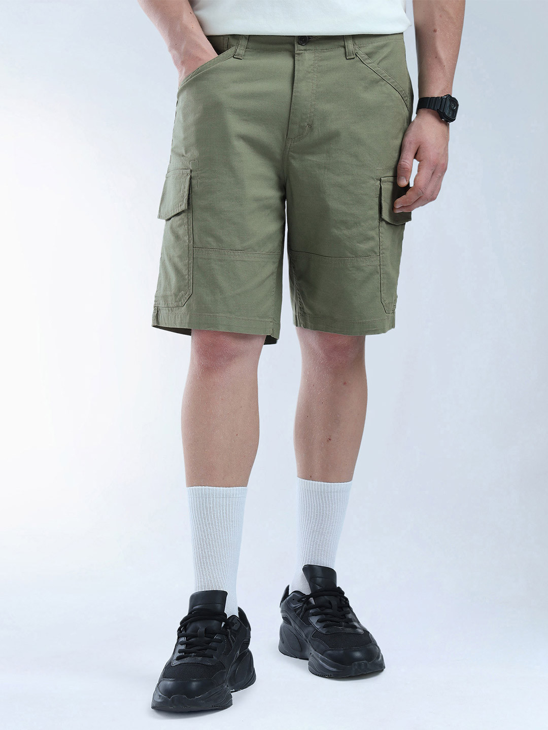 Flying Machine Men Cargo Shorts