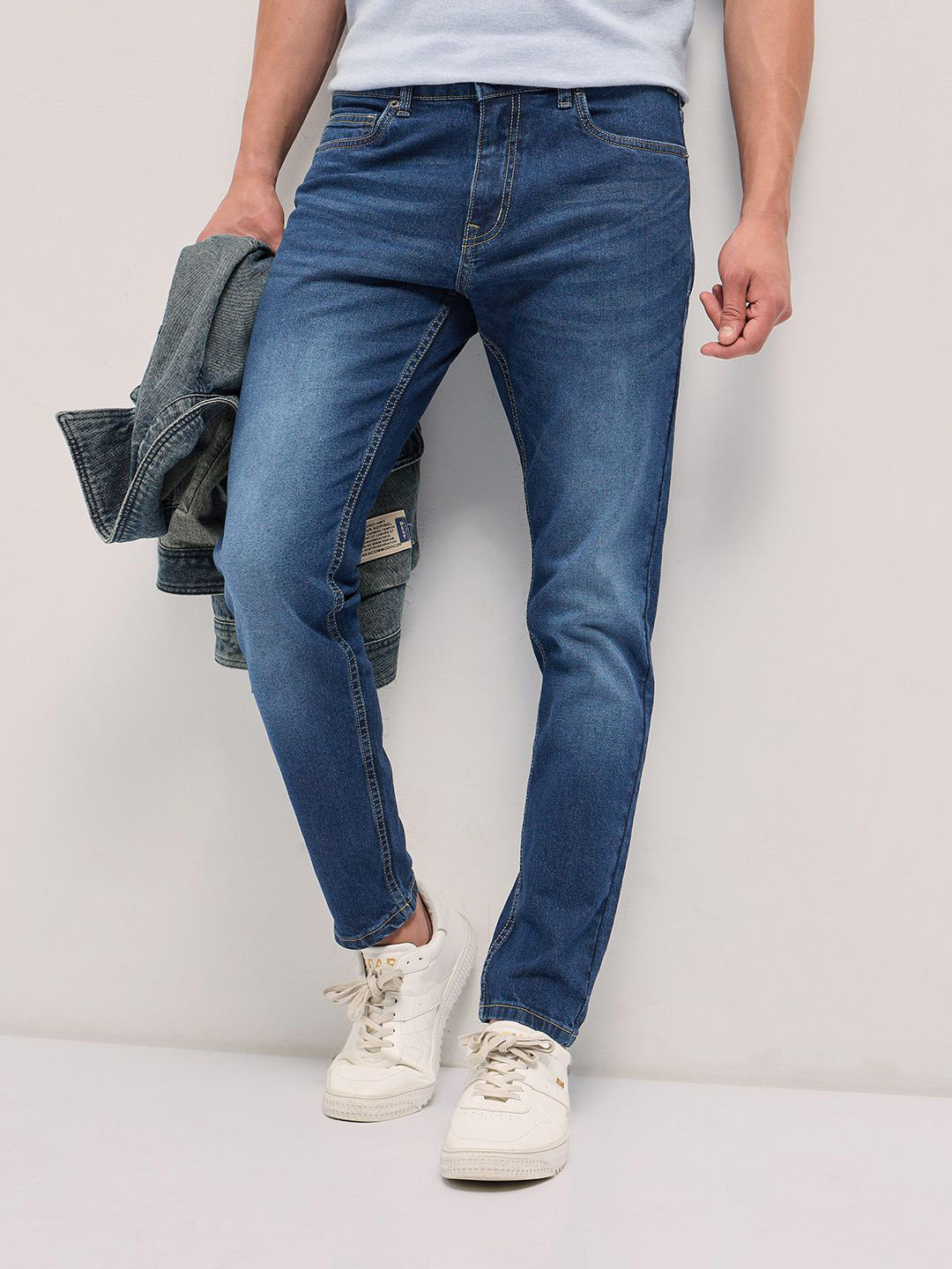 THE BEAR HOUSE Men Skinny Fit Jean