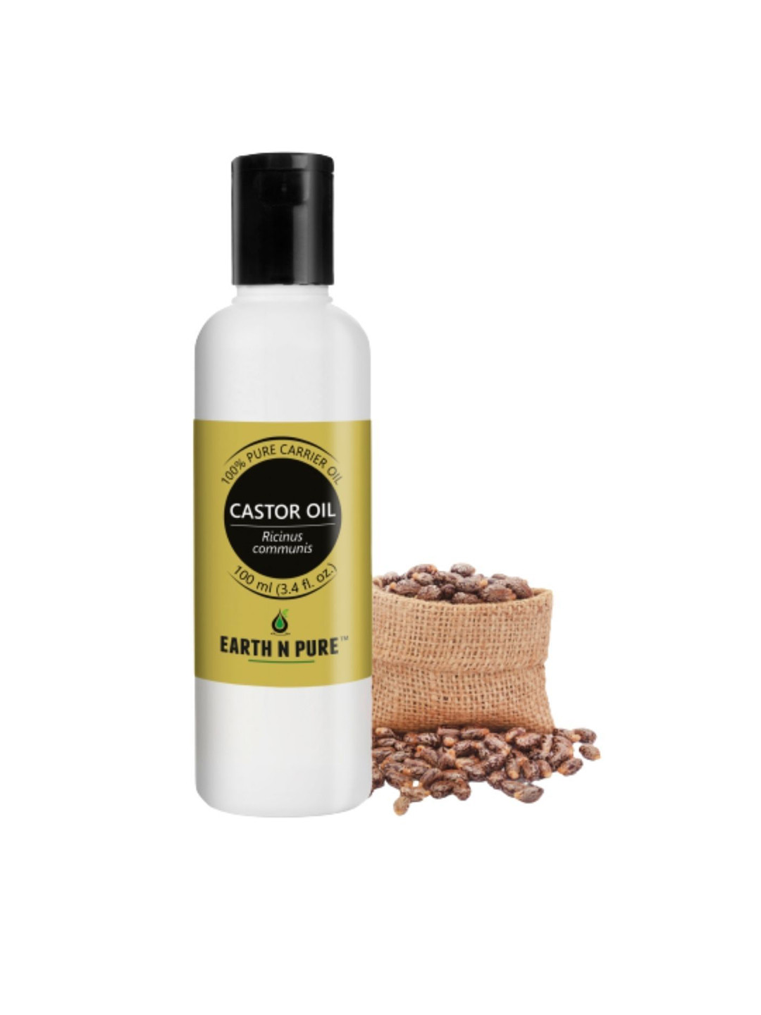 EARTH N PURE Castor Oil For Hair & Skin - 100 ml
