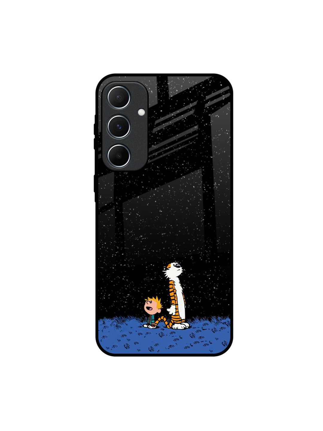 QRIOH Night Sky Star Real Samsung Galaxy A55 5G Impact Resistant Back Case