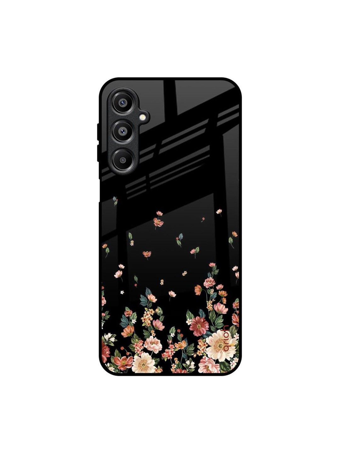 QRIOH Floating Floral Print Samsung Galaxy A16 5G Impact Resistant Back Case