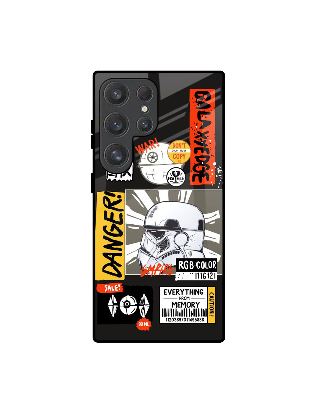 QRIOH Galaxy Edge Samsung Galaxy S25 Ultra Impact Resistant Back Case