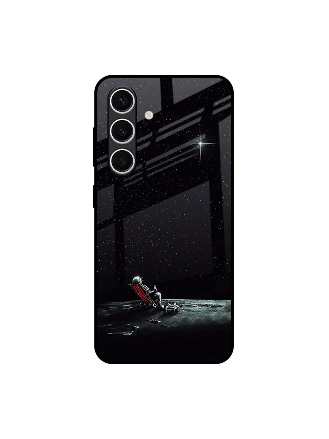 QRIOH Relaxation Mode On Samsung Galaxy S24 FE 5G Impact Resistant Back Case