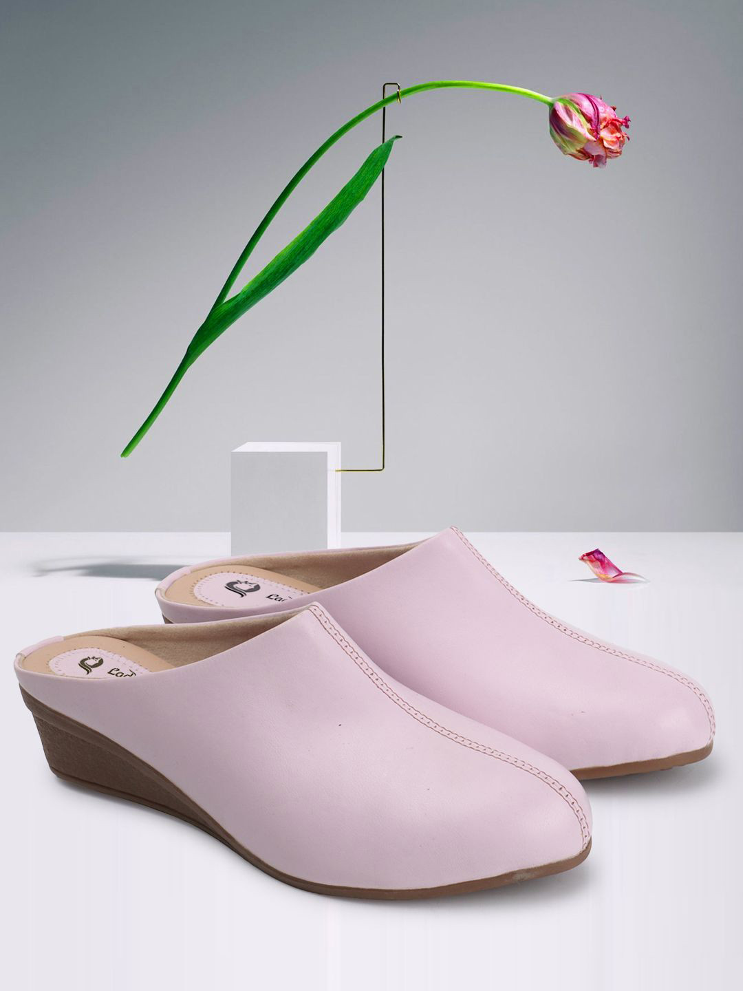 Ladies Hub Women Lightweight Round Toe Mules