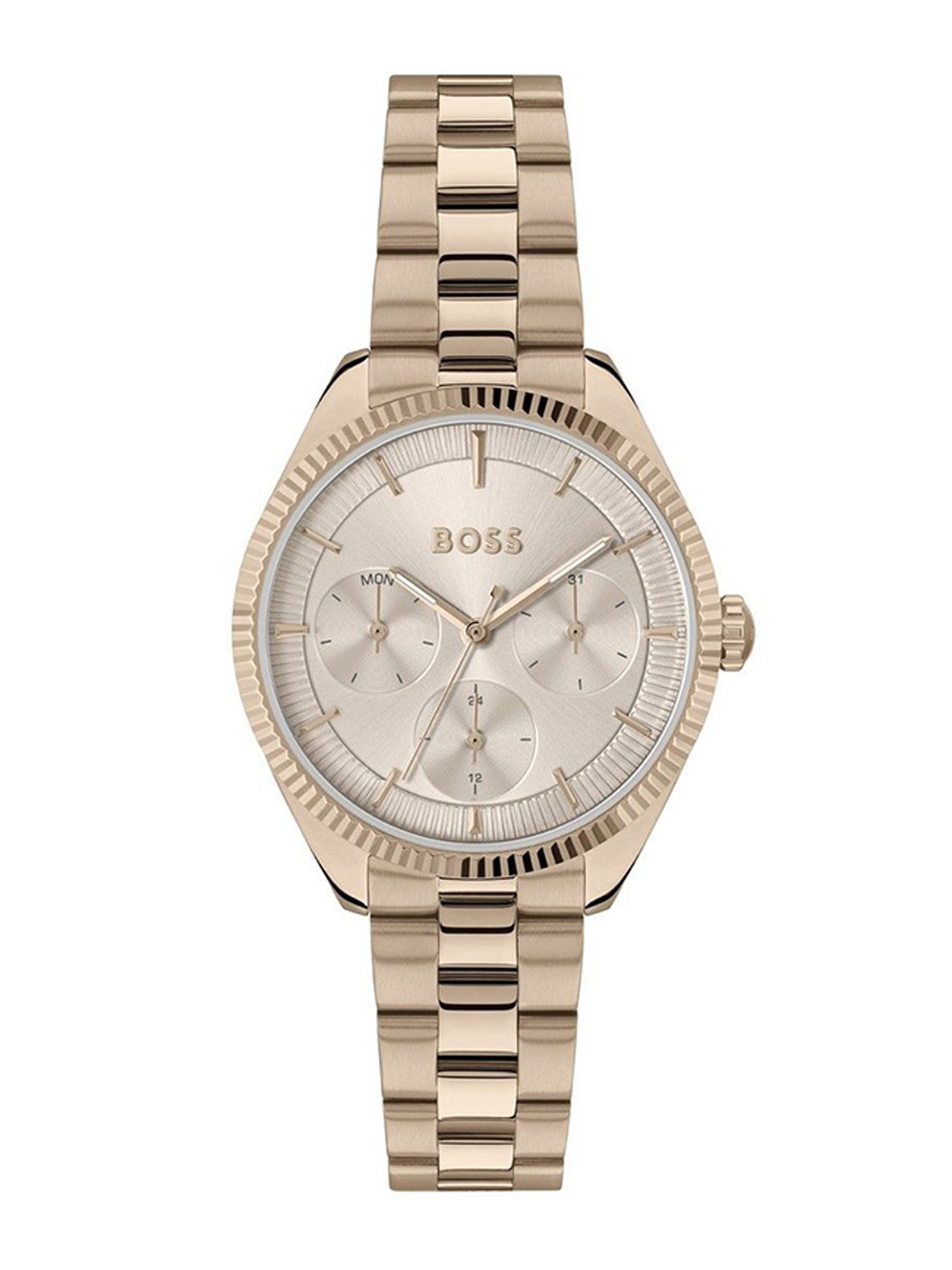 BOSS Women Dial & Stainless Steel Bracelet Style Straps Analogue Watch 1502801