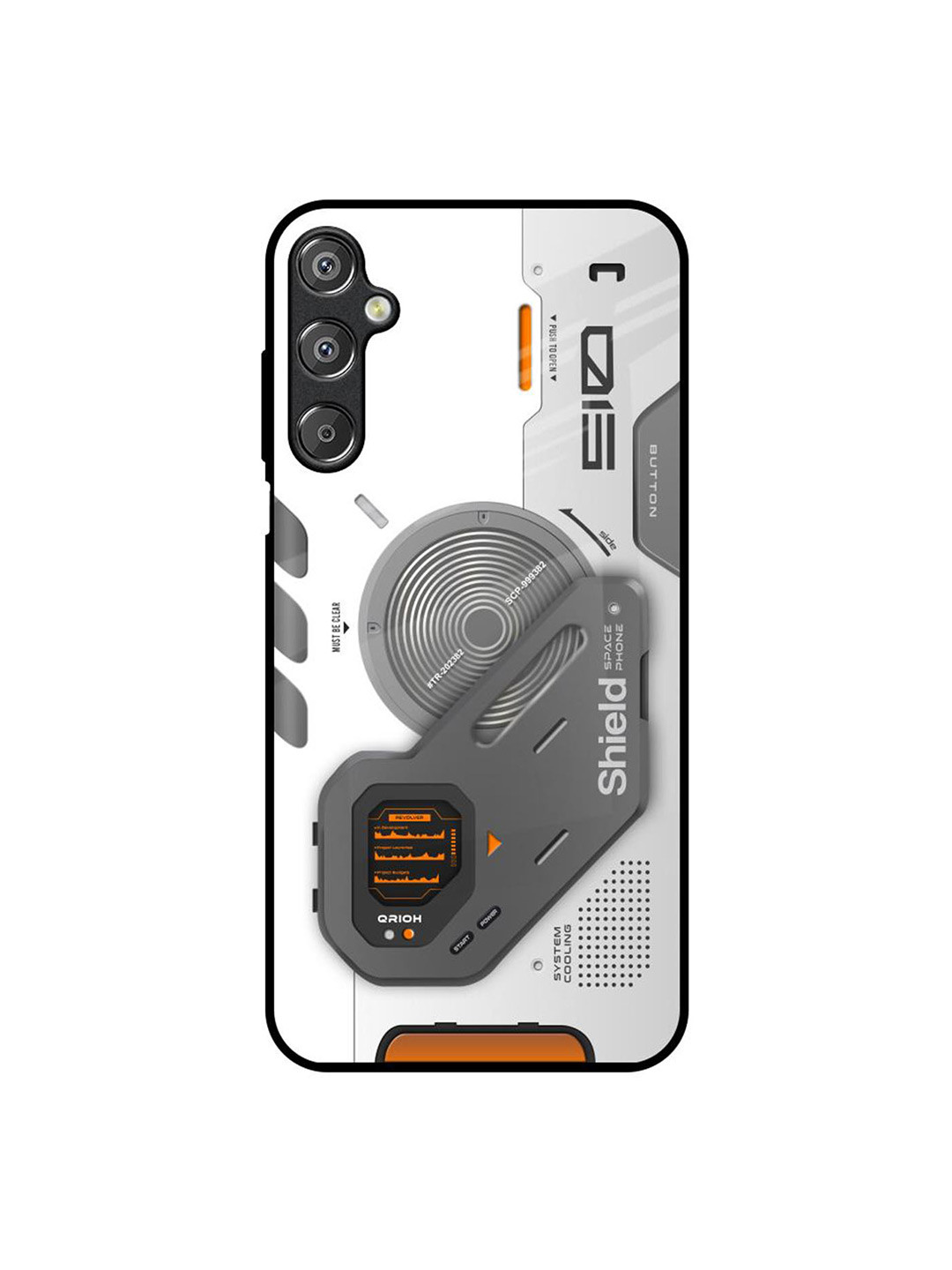 QRIOH Liberty Cyber Samsung Galaxy F15 5G Impact Resistant Back Case