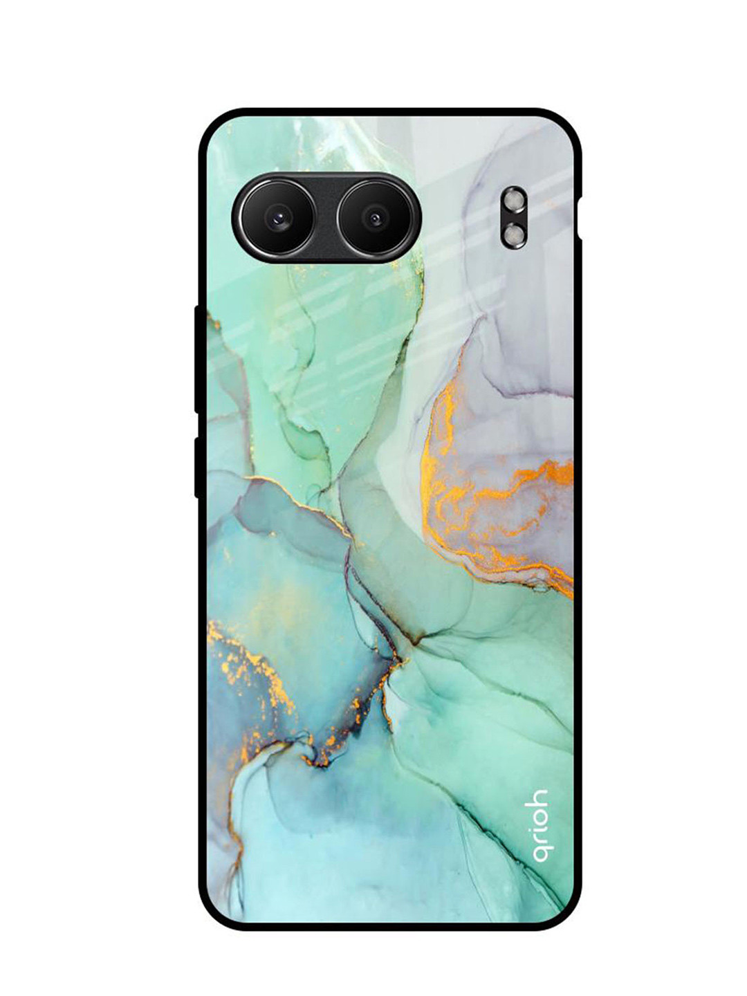 QRIOH Green Marble OnePlus Nord 4 5G Impact Resistant Back Case
