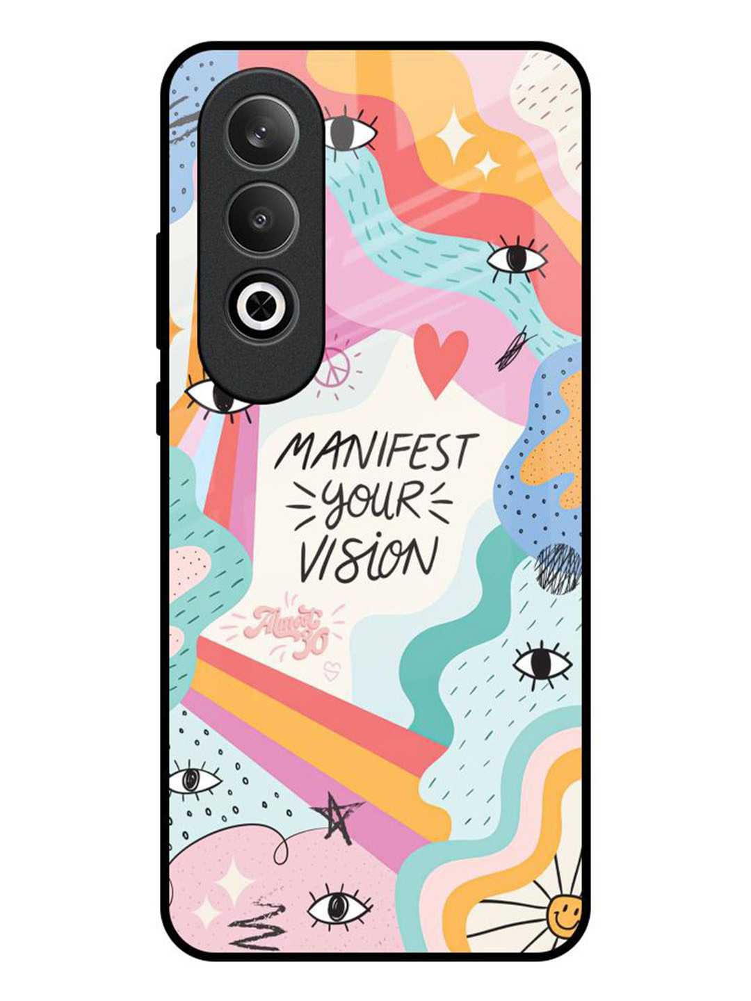 QRIOH Vision Manifest OnePlus Nord CE4 5G Impact Resistant Back Case