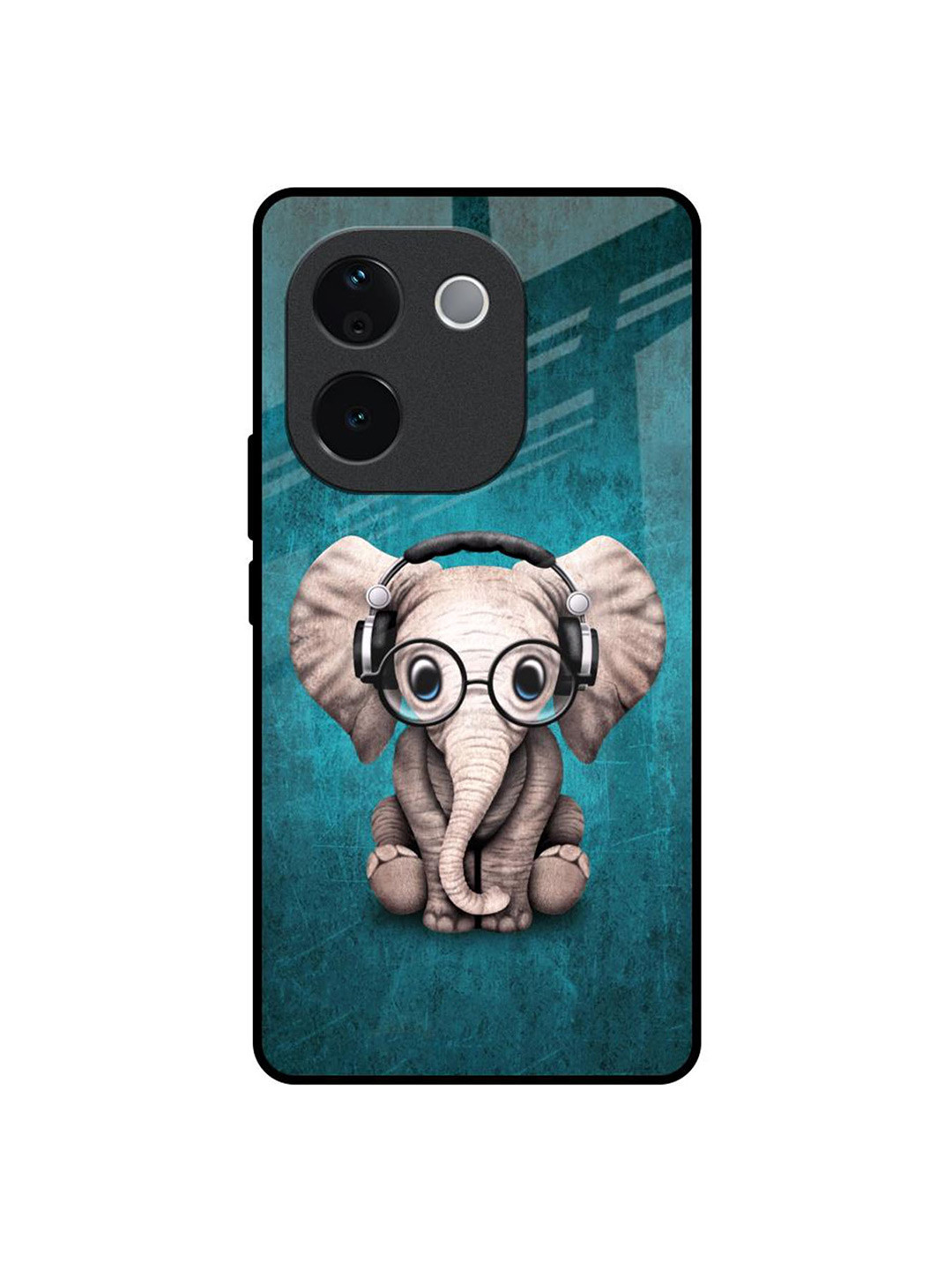QRIOH Adorable Baby Elephant IQOO Z9s Pro 5G Impact Resistant Back Case