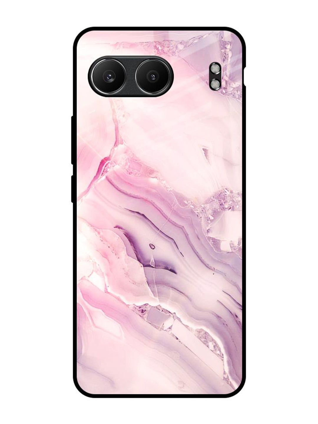QRIOH Diamond Pink Gradient OnePlus Nord 4 5G Impact Resistant Back Case