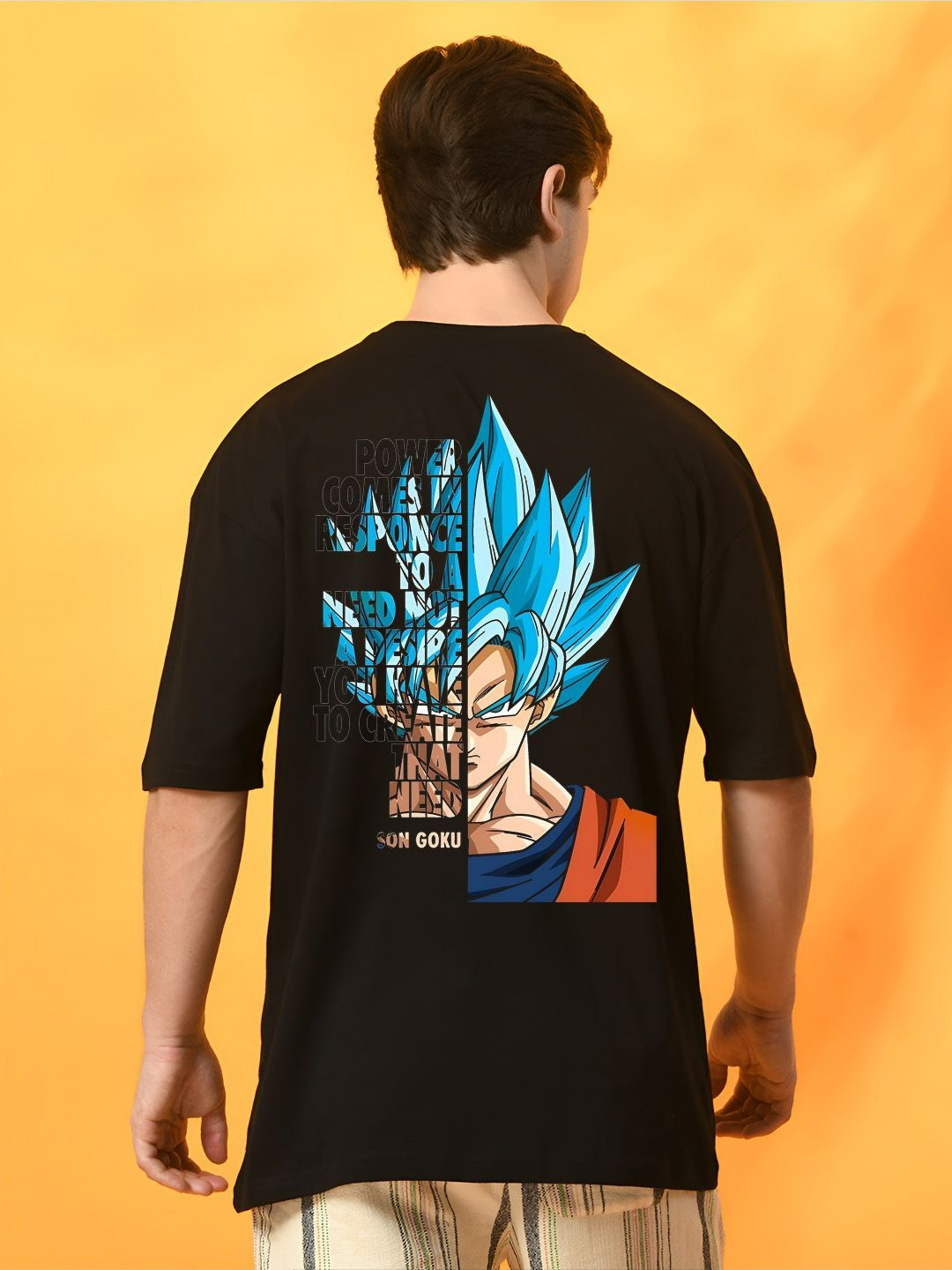 BDSQUARE Men Printed Raw Edge T-shirt