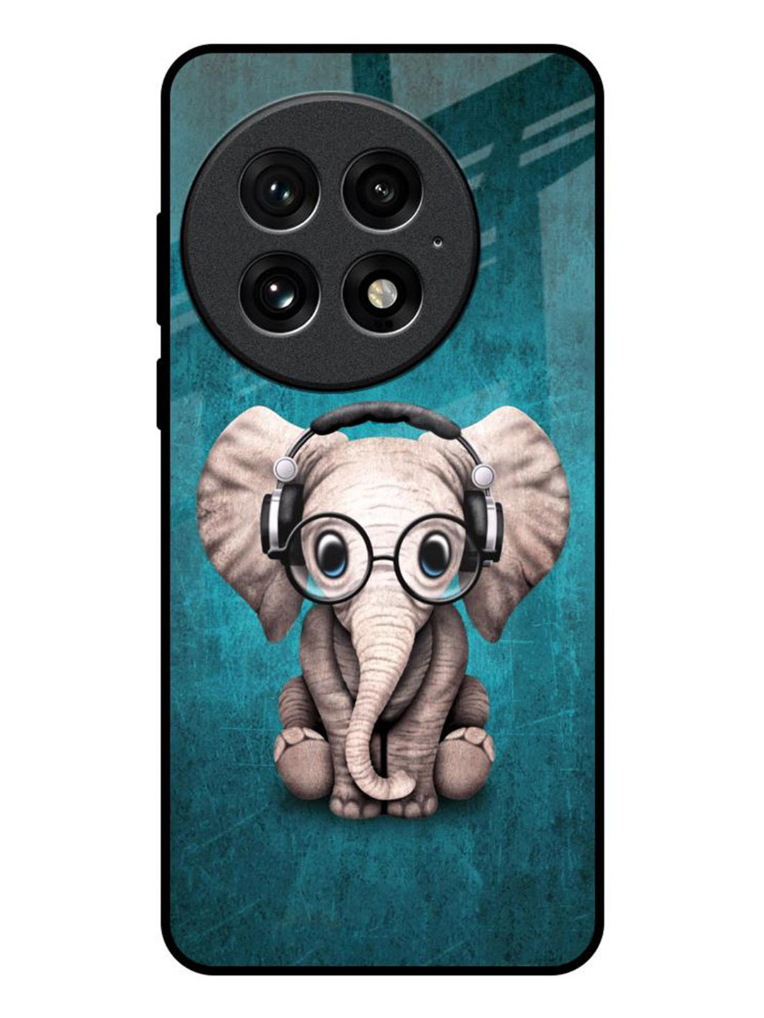 QRIOH Adorable Baby Elephant OnePlus 13 Impact Resistant Back Case