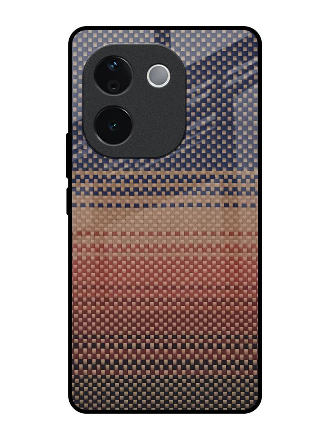 QRIOH Fiber Artistry Vivo T3 Pro 5G Impact Resistant Back Case