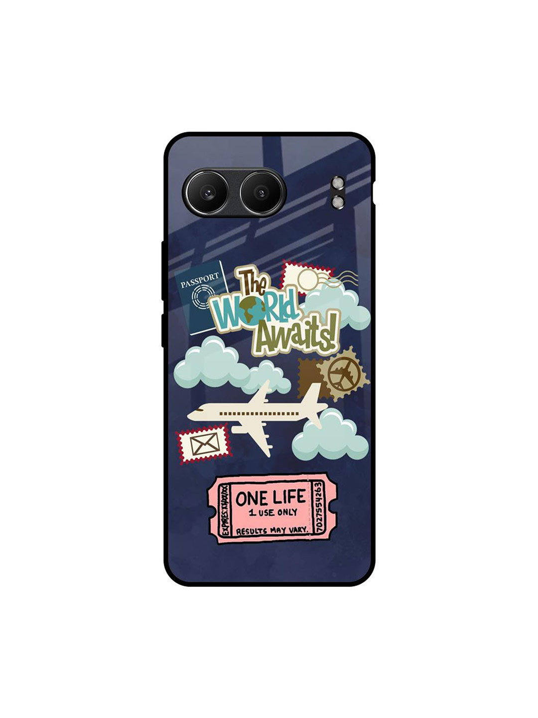 QRIOH Tour The World OnePlus Nord 4 5G Impact Resistant Back Case