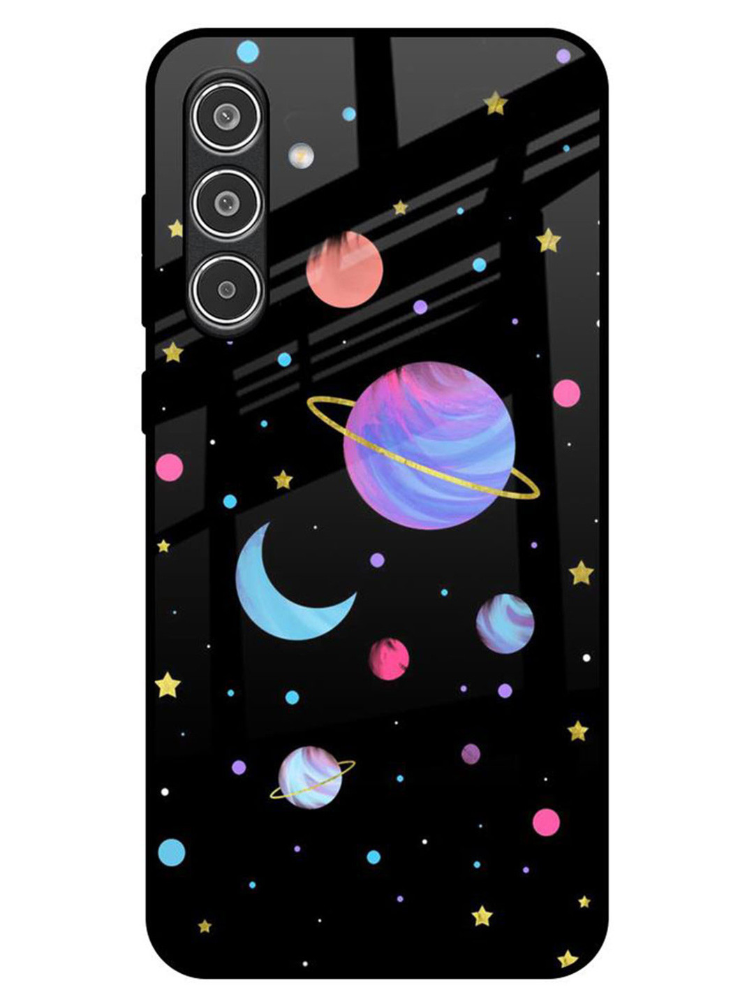 QRIOH Planet Play Samsung Galaxy A36 5G Impact Resistant Back Case