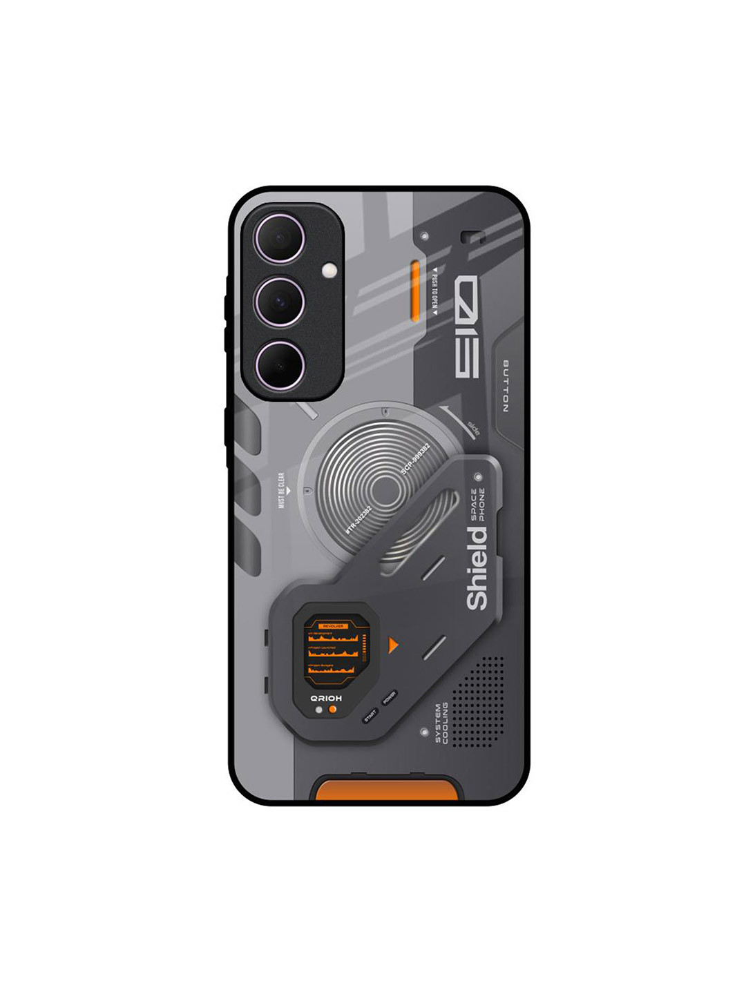 QRIOH Tech Lifestyle Samsung Galaxy A35 5G Impact Resistant Back Case
