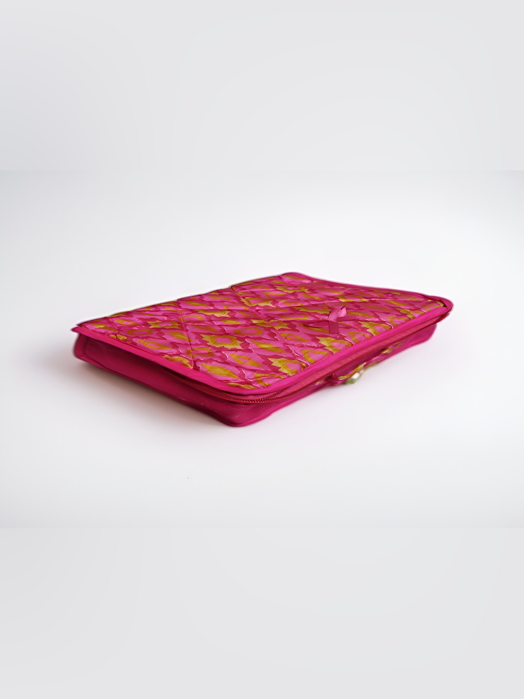 COSMO HUB Pink Floral Printed Jewellery And Bangles Organisers