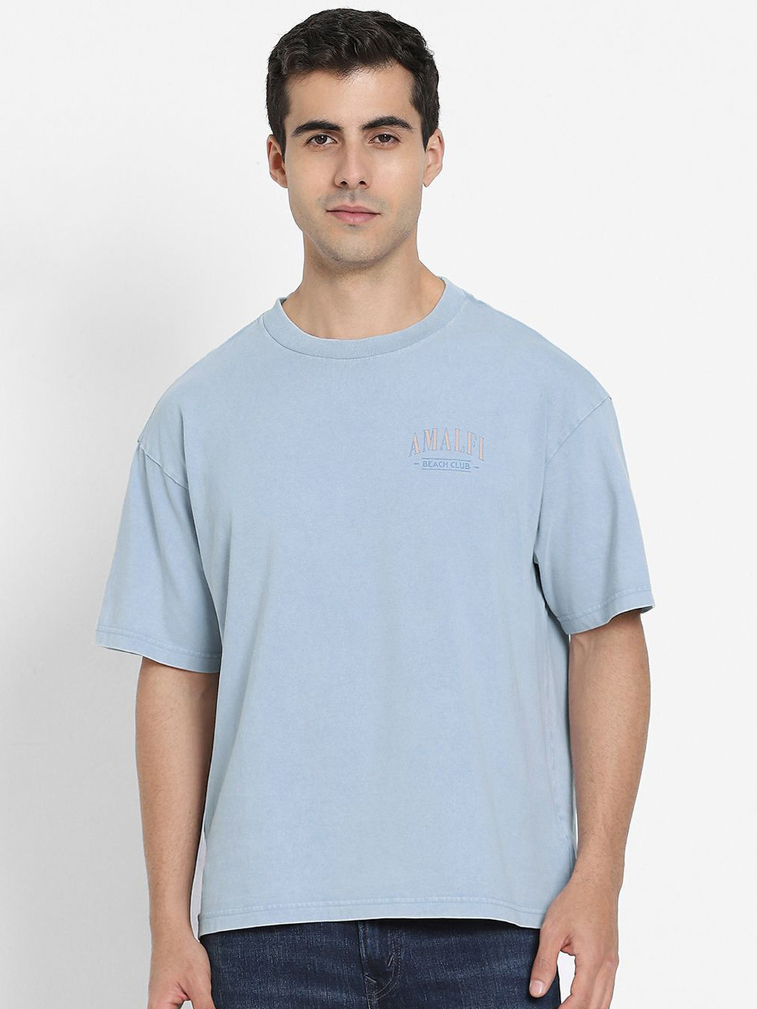 AMERICAN EAGLE OUTFITTERS Men Printed Boxy T-shirt