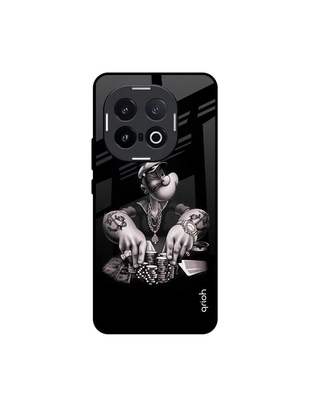 QRIOH Gambling Problem IQOO 13 5G Impact Resistant Back Case