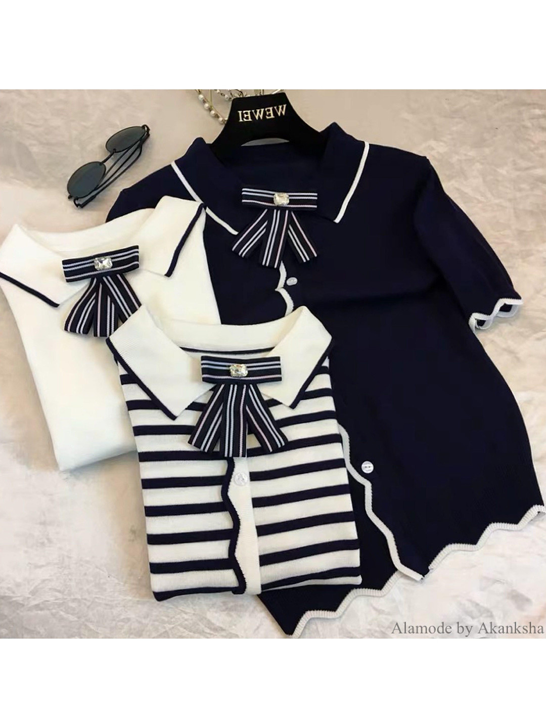 Miss Mosa By Akanksha  Colon Polo Shirts