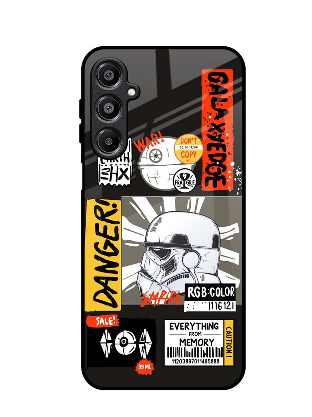 QRIOH Galaxy Edge Samsung Galaxy A16 5G Impact Resistant Back Case