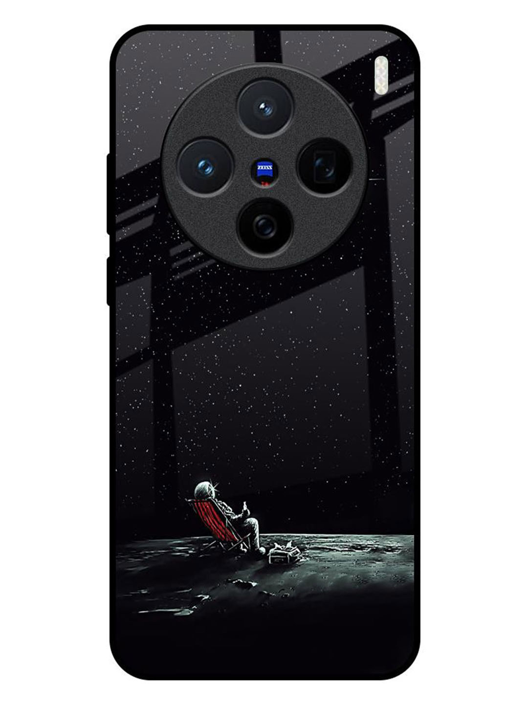 QRIOH Relaxation Mode On Vivo X200 5G Impact Resistant Back Case