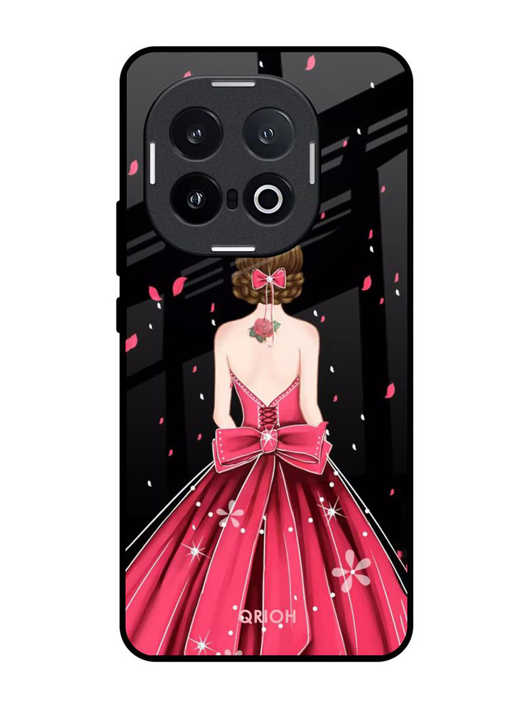 QRIOH Fashion Princess IQOO 13 5G Impact Resistant Back Case